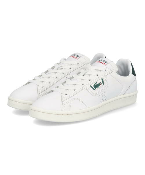 【クーポン配布中】LACOSTE ラコステ MASTERS CLASSIC 0721 1 レディーススニーカー(マスターズクラシック07211) SF00441 1R5 ホワイト/ダークグリーン