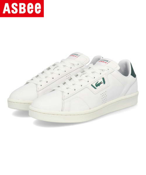 ラコステ スニーカー メンズ 【クーポン配布中】LACOSTE ラコステ MASTERS CLASSIC 0721 1 メンズスニーカー マスターズクラシック07211 SM00141 1R5 ホワイト/ダークグリーン メンズ シューズ 靴 スニーカー ローカット