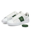 【クーポン配布中】LACOSTE ラコステ CARNABY SET 1252 APAC SFA 本革 レディースレザースニーカー カーナビーセット1252APACSFA 49SFA0039 1R5 ホワイト/ダークグリーン レディース シューズ 靴 スニーカー ローカット ASBee アスビー