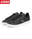 【クーポン配布中】LACOSTE ラコステ CARNABY PRO BL23 1 SMA メンズレザースニーカー カーナビープロBL231SMA 45SMA0110 312 ブラック ホワイト メンズ シューズ 靴 スニーカー ローカット ブランド ASBee