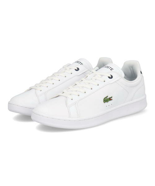 ラコステ レザースニーカー メンズ LACOSTE ラコステ CARNABY PRO BL 23 1 SMA メンズレザースニーカー カーナビープロBL231SMA 45SMA0110 42 ホワイト/ネイビー メンズ シューズ 靴 スニーカー ローカット ブランド ギフト プレゼント ラッピング ASBee アスビー