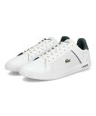 【クーポン配布中】LACOSTE ラコステ LITE BASE 224 1 SMA メンズレザースニーカー ライトベース2241SMA 48SMA0113 1R5 ホワイト/ダークグリーン メンズ シューズ 靴 スニーカー ローカット ブランド ギフト プレゼント ラッピング ASBee アスビー