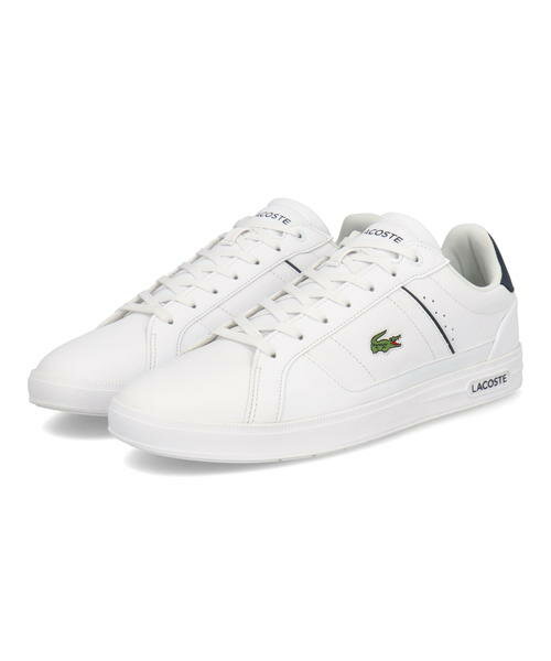 ラコステ レザースニーカー メンズ LACOSTE ラコステ EUROPA PRO 123 1 SMA メンズスニーカー レザースニーカー ヨーロッパプロ1231SMA 45SMA0116 042 ホワイト/ネイビー メンズ シューズ 靴 スニーカー ローカット ブランド ギフト プレゼント ラッピング ASBee アスビー