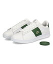 【クーポン配布中】LACOSTE ラコステ CARNABY SET 1252 APAC SMA 本革 メンズレザースニーカー カーナビーセット1252APACSMA 49SMA0219 ホワイト/ダークグリーン メンズ シューズ 靴 スニーカー ローカット プレゼント ラッピング ASBee アスビー