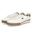 LACOSTE ラコステ AURA 225 7 SMA メンズレザースニーカー オーラ2257SMA 50SMA0161 407 ホワイト/ネイビー/レッド メ...
