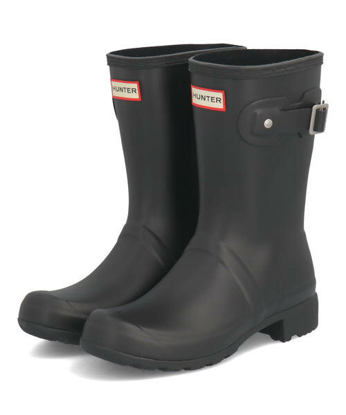 【クーポン配布中】HUNTER ハンター ORIGINAL TOUR SHORT 携帯可能/たためる レディースパッカブルレインブーツ オリジナルツアーショート...