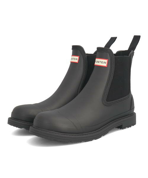 【クーポン配布中】HUNTER ハンター M COMMANDO CHELSEA BOOT 完全防水 メンズレインブーツ サイドゴア Mコマンドチェルシーブーツ MFS9016RMA EC ブラック メンズ シューズ 靴 レインシューズ レインブーツ プレゼント ラッピング ASBee アスビー