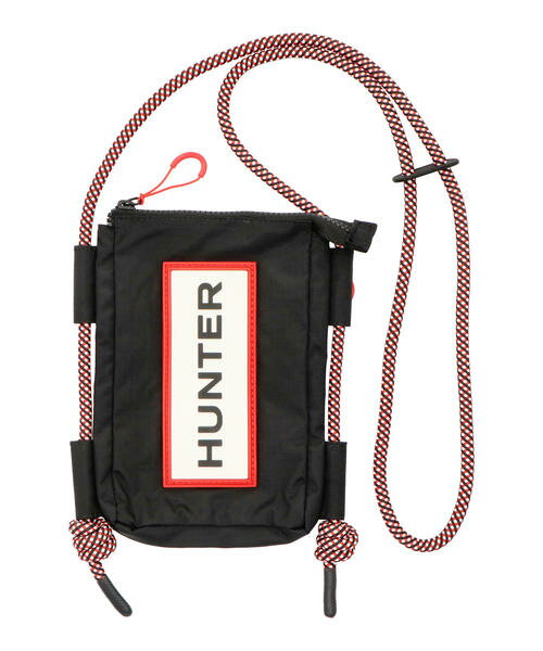 【クーポン配布中】HUNTER ハンター TRAVEL RIPSTOP PHONE POUCH【耐水】サコッシュ ポシェット(トラベ..