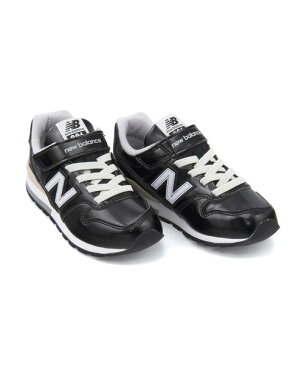 new balance(ニューバランス) YV996【スリム幅】(キッズ スニーカー) 195996 GBK エナメルブラック