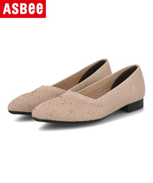 【クーポン配布中】F.Ray from METAL ROUGE エフレイ フローム メタルルージュ レディース ラインストーンニットパンプス 幅広3E 6604...