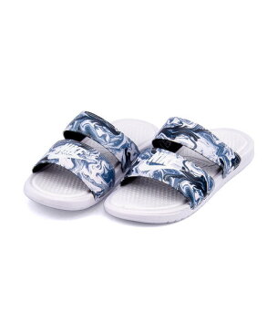 NIKE(ナイキ) WMNS BENASSI DUO ULTRA SLIDE(ウィメンズベナッシデュオウルトラスライド) 819717 002 ブラック/ホワイト | サンダル レディース スポーツサンダル スポーツ レディースサンダル スポサン 女性 靴 シューズ レディースシューズ カジュアルサンダル 黒 白