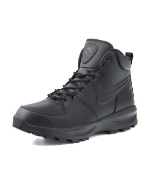 NIKE(ナイキ) MANOA LEATHER(マノアレザー) 454350 003 ブラック/ブラック/ブラック