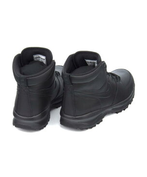 NIKE(ナイキ) MANOA LEATHER(マノアレザー) 454350 003 ブラック/ブラック/ブラック