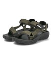 【クーポン配布中】MADFOOT! マッドフット キッズ スポーツサンダル 2WAY 踵ベルトを外せる アウトドア ストラップサンダル 860002 カーキ シ...