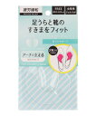 【クーポン配布中】COLUMBUS コロンブス foot solution (フットソリューション) 足うらサポート 女性用ジェルパッド(フリーサイズ22.0cm-24.5cm) 19200 クリアタイプ