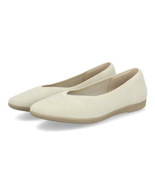 【クーポン配布中】heal me ヒールミー レディース Vカットフラットパンプス 超軽量 幅広3E スニカル まるでスニーカーのような履き心地 125220 ...