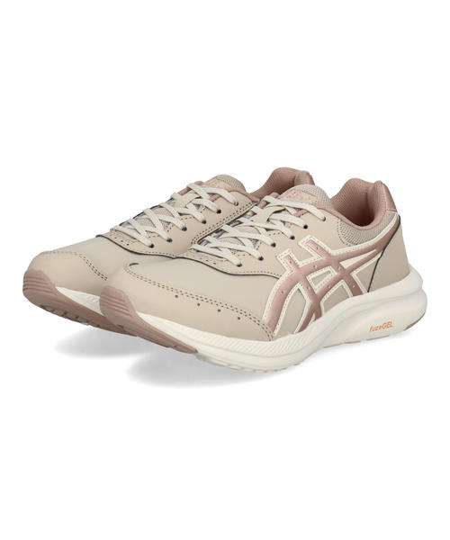 ASICS アシックス GEL-FUNWALKER W053 EXTRA WIDE【幅広3E/軽量】レディースウォーキングシューズ スニーカー(ゲルファンウォーカーW053) 1292A053 250 ベージュ