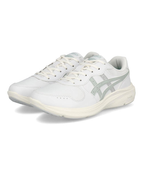 ASICS アシックス GEL-FUNWALKER W077【幅広3E/軽量】レディースウォーキングシューズ スニーカー(ゲルファンウォーカー) 1292A077 100 ホワイト/ライトミント