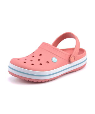 crocs(クロックス) CROCBAND レディースサンダル(クロックバンド) 11016 7H5 メロン/アイスブルー