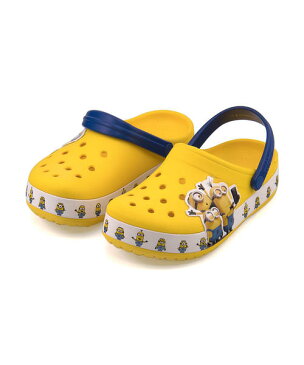 【9/4 20:00~P10倍!クーポンも配布中】crocs クロックス FUN LAB MINIONS MULTI CLG K キッズサンダル ファンラブミニオンズマルチクロッグキッズ 205512 730 イエロー キッズ シューズ 靴 サンダル ボーイズ