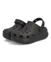 【クーポン配布中】crocs クロックス CLASSIC CUTIE CLOG キッズ厚底サンダル 2WAY クラシックキューティークロッグ 207708 00...