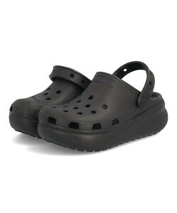 【クーポン配布中】crocs クロックス CLASSIC CUTIE CLOG キッズ厚底サンダル 2WAY クラシックキューティークロッグ 207708 001 ブラック キッズ シューズ 靴 サンダル ガールズ ブランド プレゼント ASBee