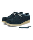 【クーポン配布中】Clarks クラークス WALLABEE EVO メンズシューズ ワラビーエヴォ 26180127 ネイビースエード メンズ シューズ 靴 ...