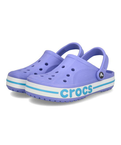 【クーポン配布中】crocs クロックス BAYABAND CLOG 軽量 2WAY レディースサンダル サボ バヤバンドクロッグ 205089 5PY デジタルバイオレット 靴 サンダル クロッグ ミュール コンフォートサンダル コンフォート ローヒールサンダル ローヒール