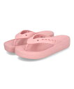 【クーポン配布中】crocs クロックス BAYA PLATFORM FLIP【超軽量】レディーストングサンダル 厚底(バヤプラットフォームフリップ) 208395 606 ペタルピンクの商品画像