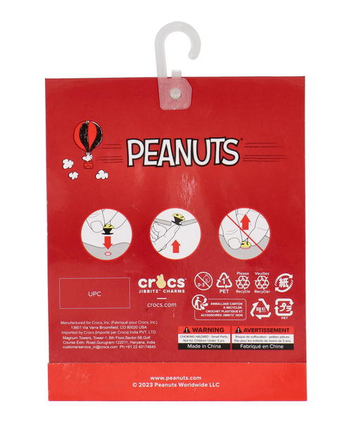 【クーポン配布中】crocs クロックス JIBBITZ CHARMS ジビッツチャーム PEANUTS 5 ...