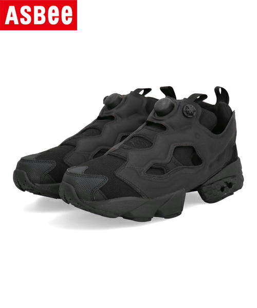 【クーポン配布中】Reebok リーボック INSTAPUMP FURY 94 メンズスニーカー(インスタポンプフューリー94) 120737 100211659 ブラック/ブラック/ブラック【メンズ】