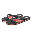 【クーポン配布中】QUIKSILVER クイックシルバー MOLOKAI STRIPE 25 メンズビーチサンダル モロカイストライプ25 AQYL101431...