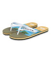【クーポン配布中】QUIKSILVER クイックシルバー MOLOKAI STRIPE 25 メンズビーチサンダル モロカイストライプ25 AQYL101431...