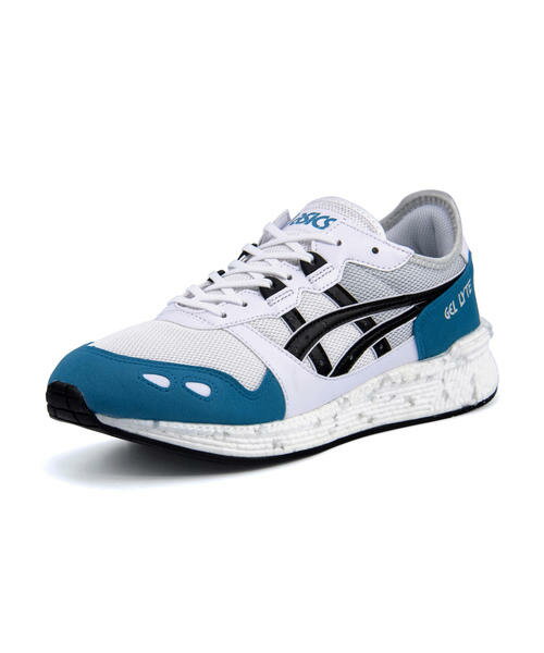 ASICS Tiger(アシックス タイガー) HYPERGEL-LYTE メンズスニーカー(ハイパーゲルライト) 1191A017 101 ホワイト/ティールブルー