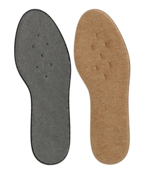 【クーポン配布中】is-fit イズフィット HEAT FEEL 吸湿発熱フラットインソール【男性用Mサイズ】活性炭消臭 防寒 薄型なのにあったかい(ヒートフィール) 11375 ベージュ
