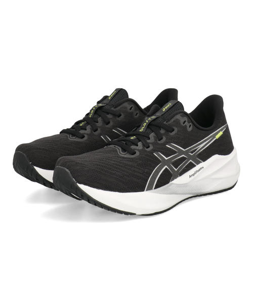 ASICS アシックス VERSABLAST 4【軽量】レディーススニーカー ランニングシューズ 厚底(バーサブラスト4) 1012B775 002 ブラック/ピュアシルバー