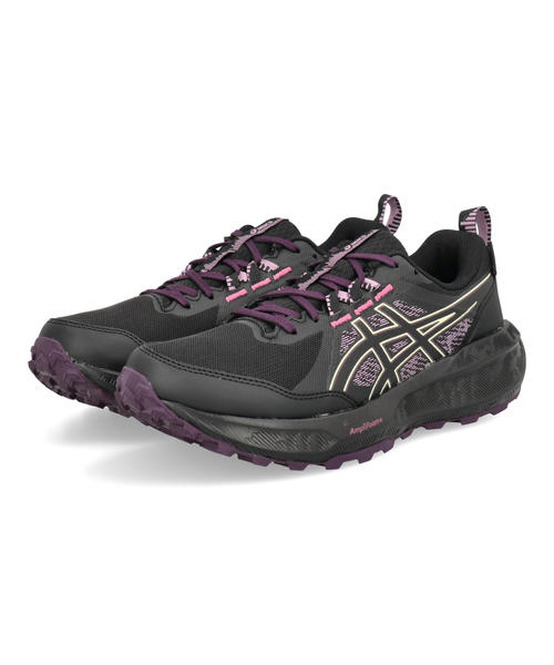 ASICS アシックス GEL-SONOMA 8 GTX【防水透湿】GORE-TEX ゴアテックス レディーススニーカー(ゲルソノマ8GTX) 1012B770 005 ブラック/ダークオーベルジーヌ