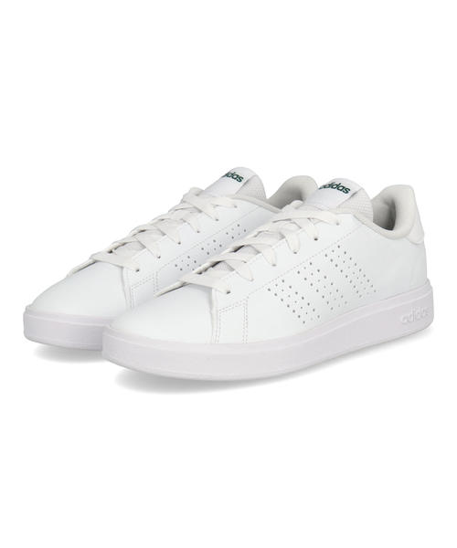adidas アディダス ADVANCOURT BASE 2.0 U レディーススニーカー(アドバンコートベース2.0U) IF4135 フットウェアホワイト/カレッジグリーン