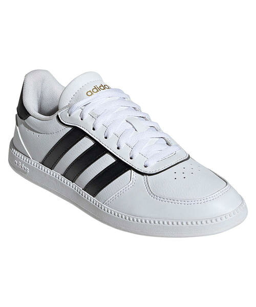adidas アディダス BREAKNET SLEEK W レディーススニーカー 薄底(ブレイクネットスリークW) IH5426 フットウェアホワイト/コアブラック/ゴールドメタリック