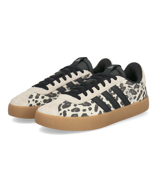 adidas アディダス VL COURT 3.0 W レディーススニーカー(VLコート3.0W) KI2689 クリスタルリネン/コアブラック/カーキシックス