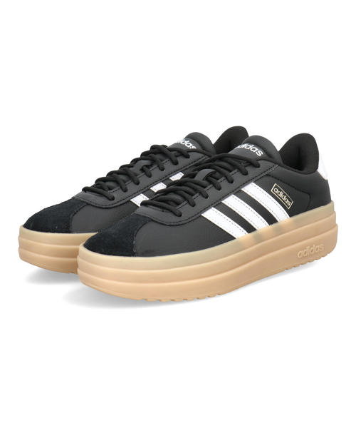 adidas アディダス VL COURT BOLD レディーススニーカー 厚底 プラットフォーム(VLコートボールド) IH3081 コアブラック/フットウェアホワイト