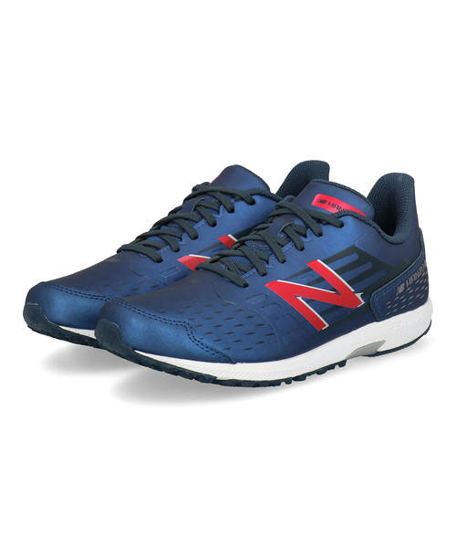 new balance ニューバランス NB HANZO J SYNTHETIC LACEキッズスニーカー 運動会 ひも靴 子供靴(NBハンゾーJシンセティックレース) YPHNZSM1 ブルー