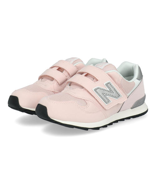 new balance ニューバランス P313キッズスニーカー 子供靴 ワンベルト ストラップシューズ P3138HU ピンク