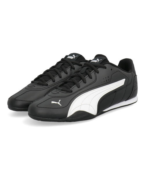 PUMA プーマ CATCHレディーススニーカー 薄底 ロープロファイル(キャッチ) 402679 04 プーマブラック/プーマホワイト