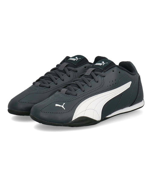 PUMA プーマ CATCHレディーススニーカー 薄底 ロープロファイル(キャッチ) 402679 05 ニューネイビー/プーマホワイト