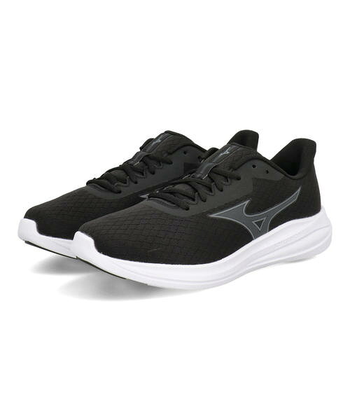 mizuno ミズノ PIONEROAD 3【幅広4E/超軽量】メンズスニーカー ランニングシューズ スーパーワイド(ピオネロード3) K1GR260905 ブラック