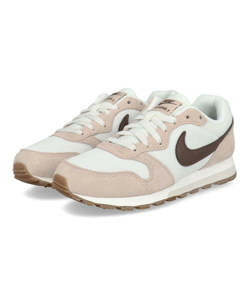 NIKE ナイキ WMNS MD RUNNER 2【軽量】レディーススニーカー(ウィメンズMDランナー2) 749869-112 セイル/ライトチョコレート/シマー asbeeplus-10000112 asbee+ パッケージ画像