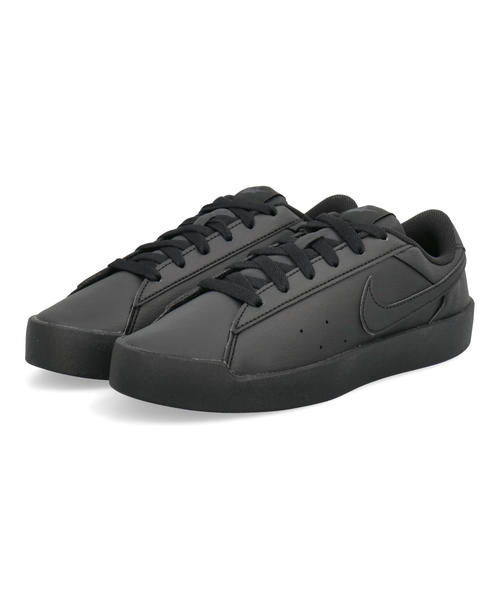 NIKE ナイキ W COURT HERITAGE SL レディーススニーカー(ウィメンズコートヘリテージSL) IQ9696-004 ブラック/ブラック/ブラック/アンスラサイト