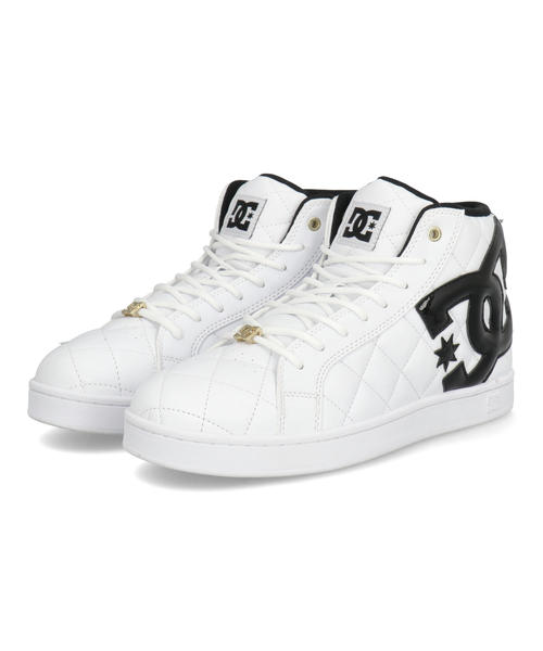 DC SHOES ディーシーシューズ ALLIANCE HI SE SN レディーススニーカー ハイカット(アライアンスハイSESN) DM261302 WBW ホワイト/ブラック