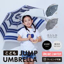 【LINE追加で100円クーポン】子供傘 雨傘 ジャンプ傘 キッズ 雨傘 55cm 透明窓 長傘 安全 男の子 女の子 小学生 撥水 雨 ビニール 傘 ネームタグ ワンタッチ おしゃれ 入学 通学 親子コーデ リンクコーデ プレゼント 子ども 子供用 入学準備 a.s.s.a【送料無料】